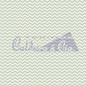 Mini Chevron cor - 12 (Verde Claro)